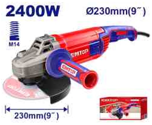 EAGR24093, Angle grinder - AC 220-240V Professional AC Powered Power Tool with Multi-Function Capability